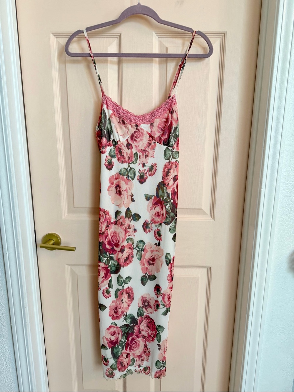 Pink floral thirty thirty dress